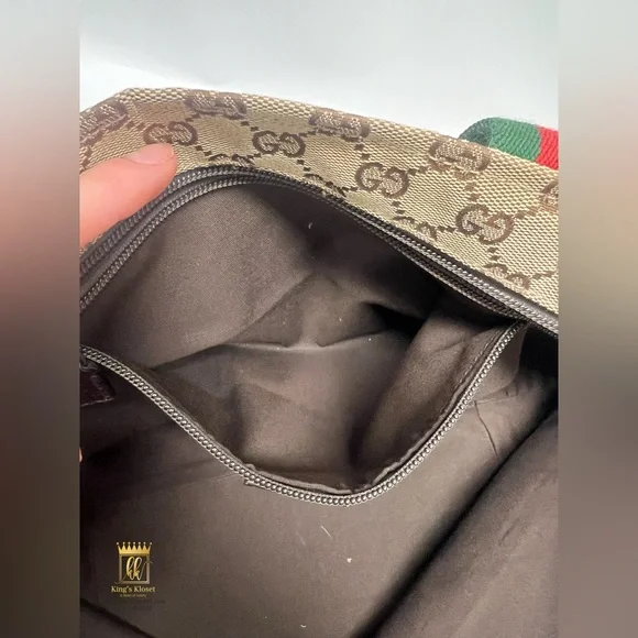🤎SOLD🤎Gucci web GG sherryline tote bag - Picture 12 of 15